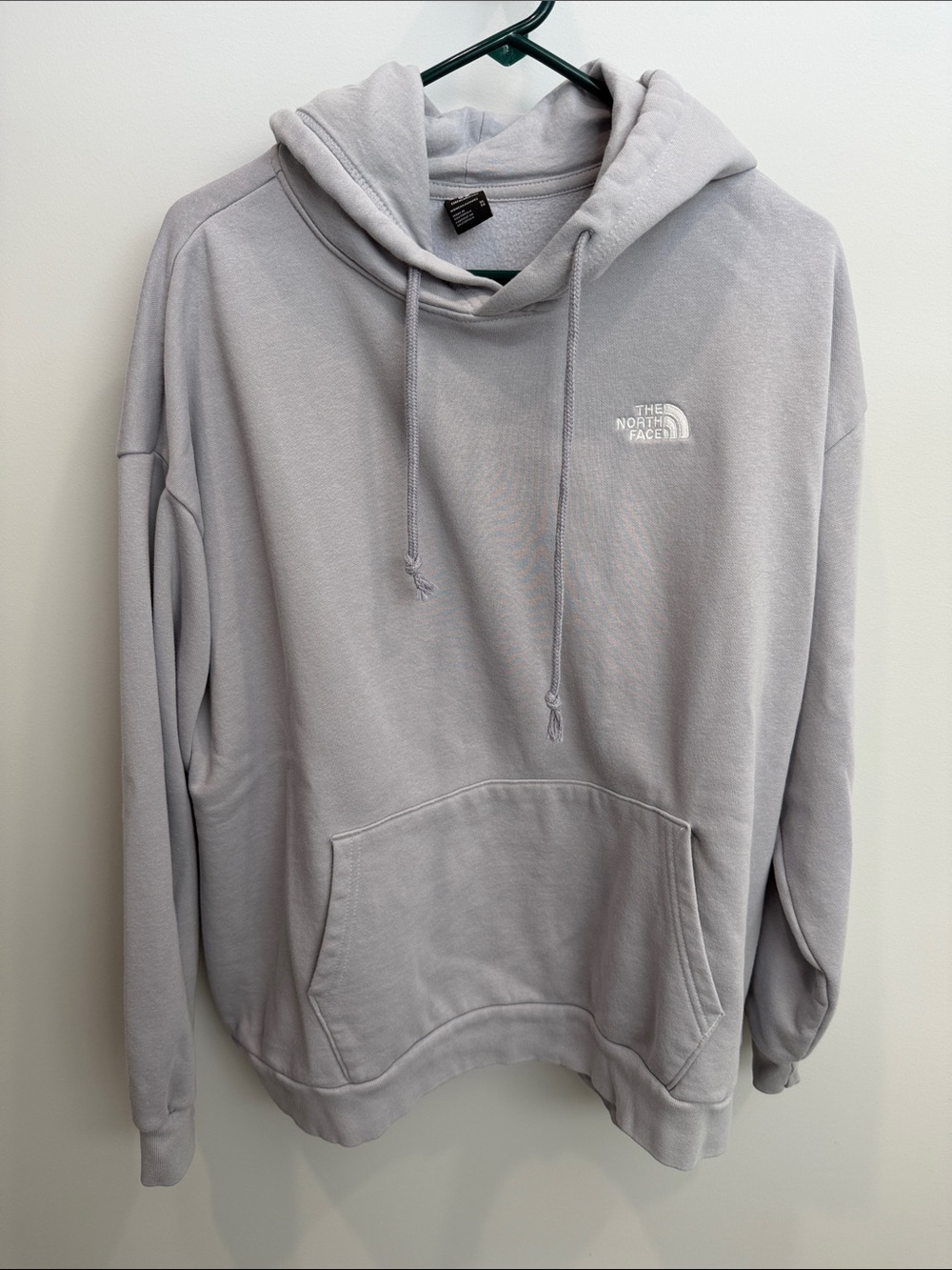 The North Face women’s Light Gray Pullover Hoodie